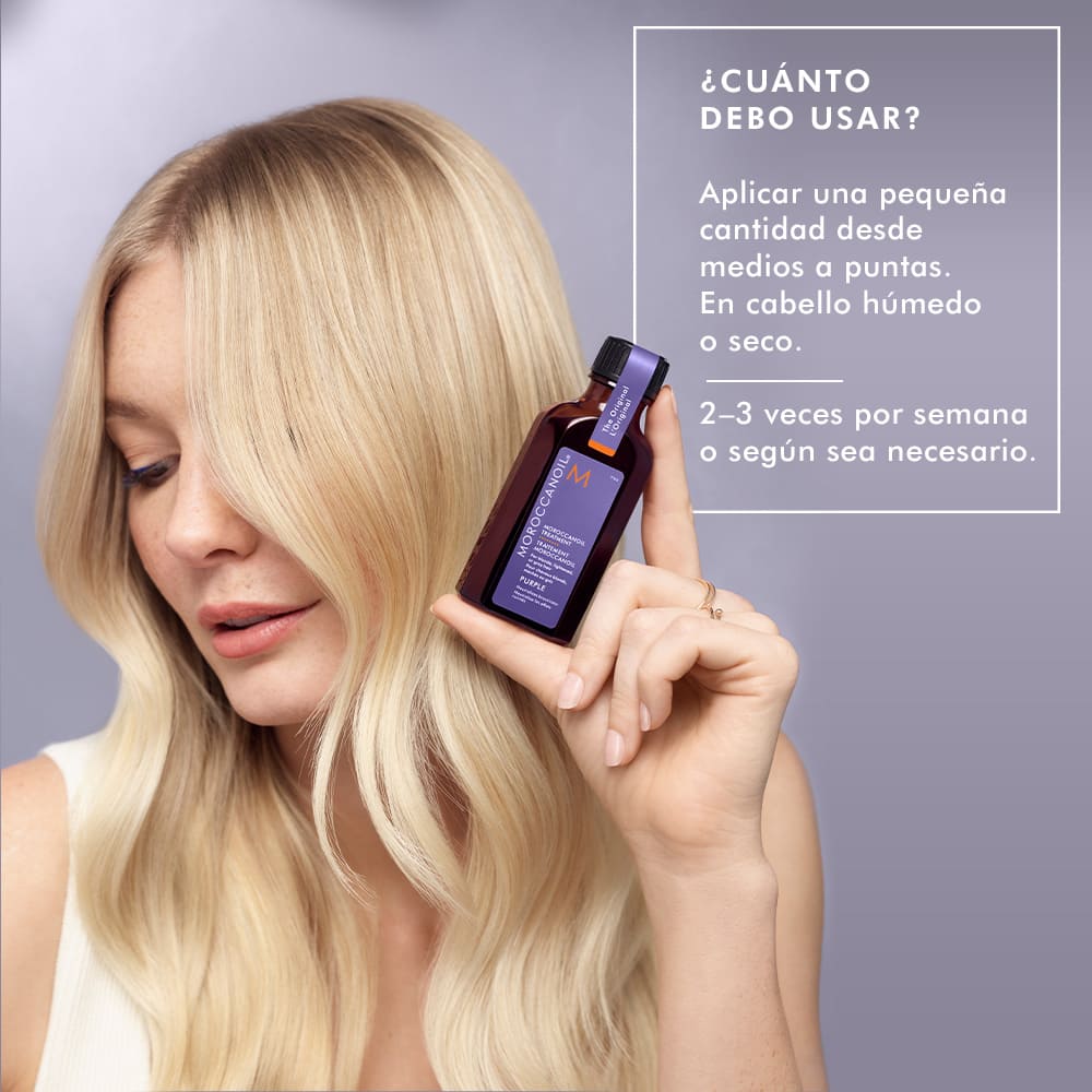 MOROCCANOIL TREATMENT PURPLE (ACEITE CAPILAR CORRECTOR DE TONO)